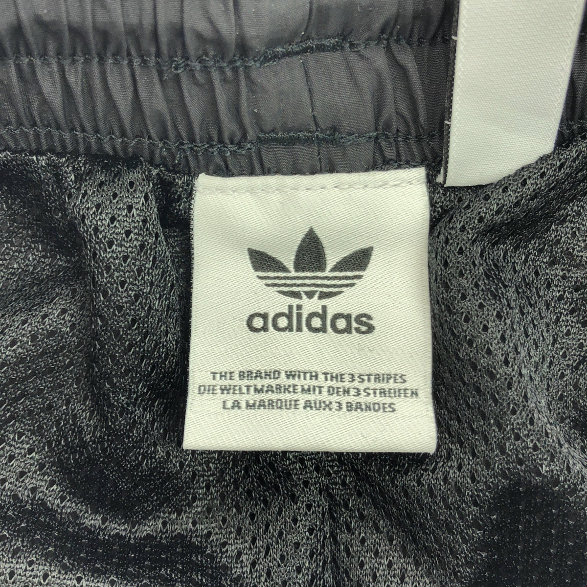 【美品】  adidas / アディダス | LRG LOGO TRACK PANTS / ロゴ ドローストリング イージー パンツ | XS | ブラック | レディース
