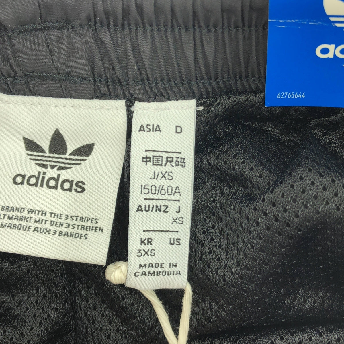 【美品】  adidas / アディダス | LRG LOGO TRACK PANTS / ロゴ ドローストリング イージー パンツ | XS | ブラック | レディース
