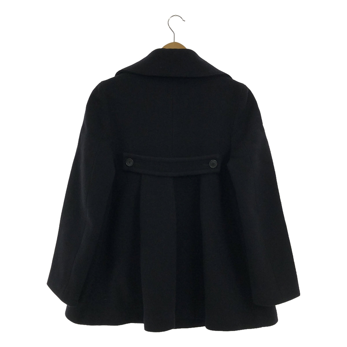 ZUCCa | Wool A-line peacoat | S | Navy | Women's