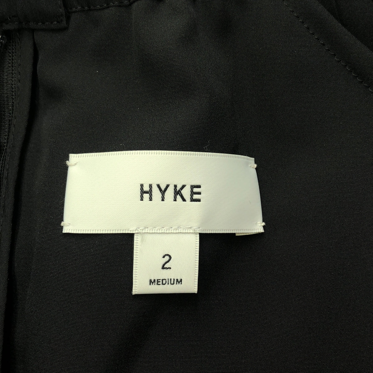 HYKE | 2024AW | FRINGE SKIRT | 2 | Black | Women's