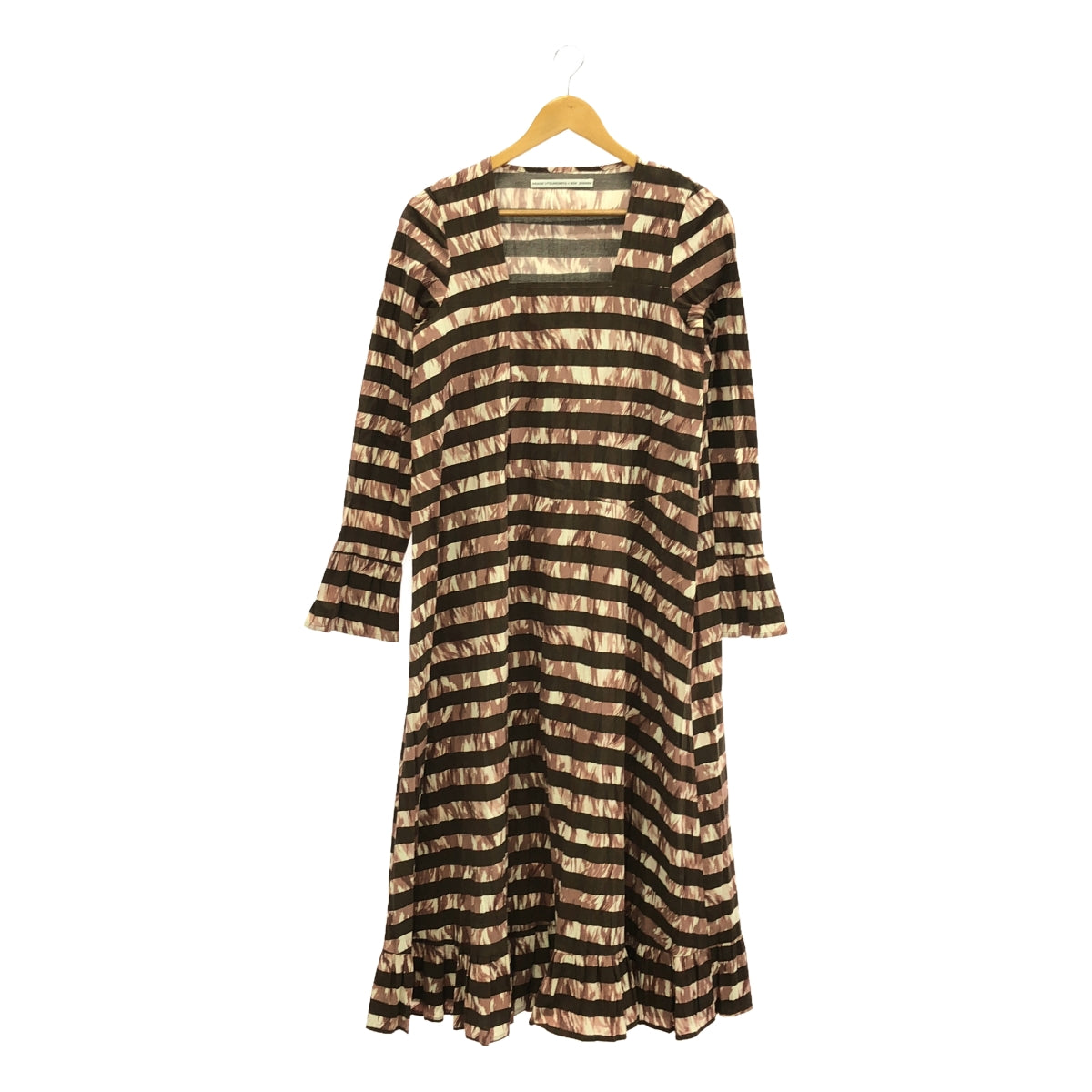 AKANE UTSUNOMIYA / Akane Utsunomiya | × RonHerman Printed Long Dress | 36 | Pink/Brown/White | Women's