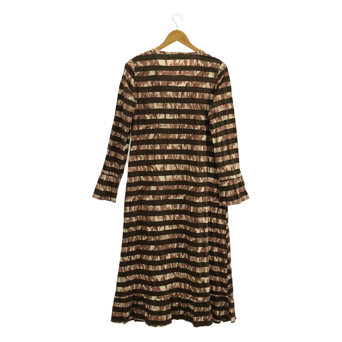 AKANE UTSUNOMIYA / Akane Utsunomiya | × RonHerman Printed Long Dress | 36 | Pink/Brown/White | Women's