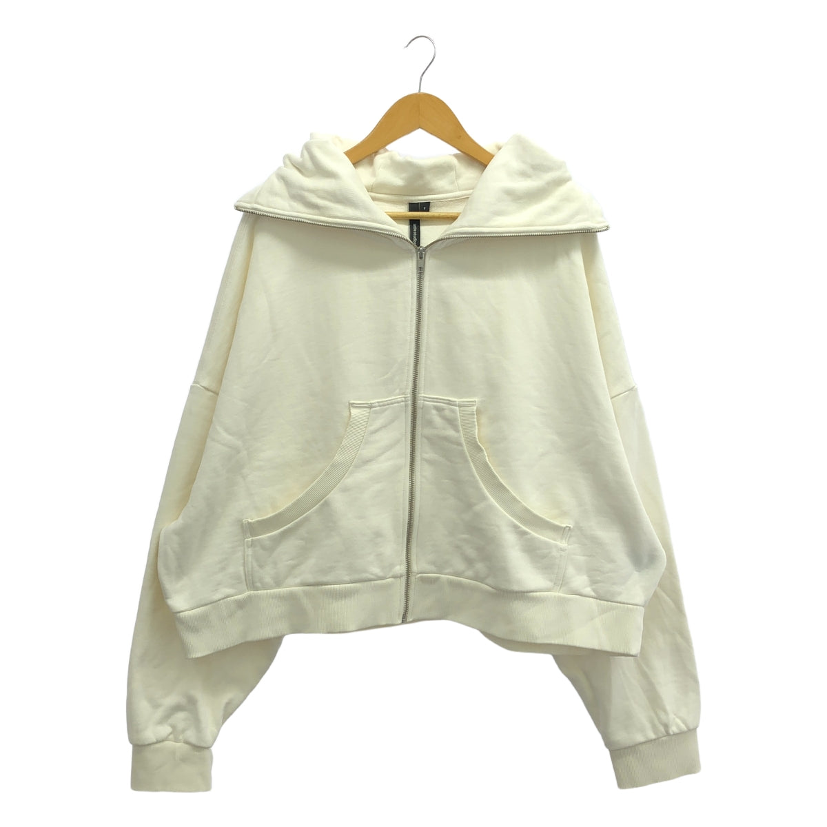 entire studios / エンタイアスタジオ | full zip hoodie / フルジップ オーバー スウェット フーディ | S | ホワイト | メンズ