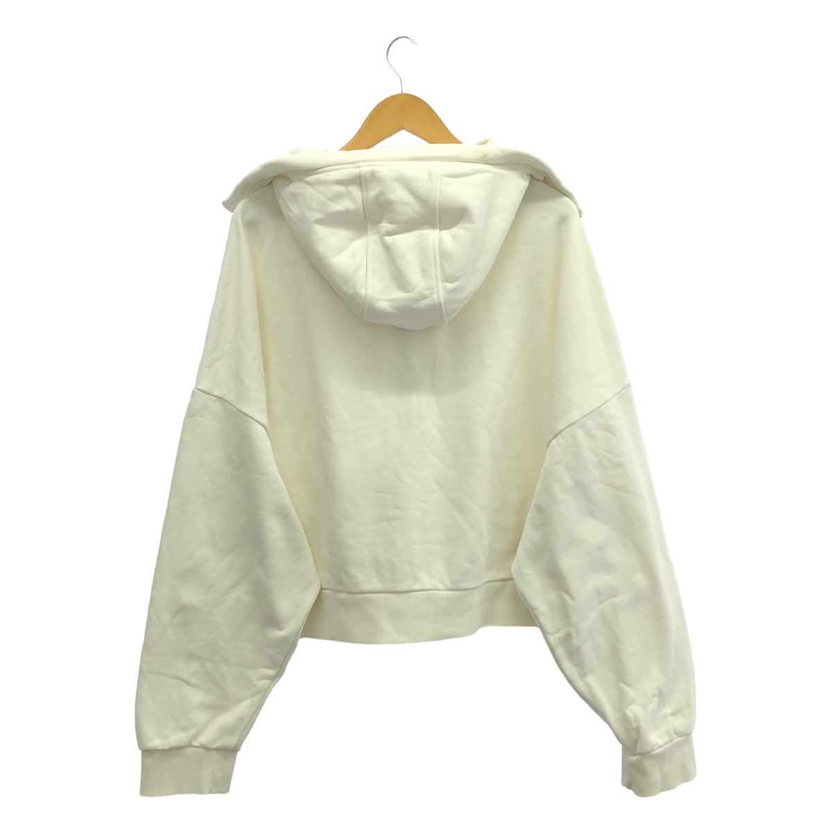 entire studios / エンタイアスタジオ | full zip hoodie / フルジップ オーバー スウェット フーディ | S | ホワイト | メンズ