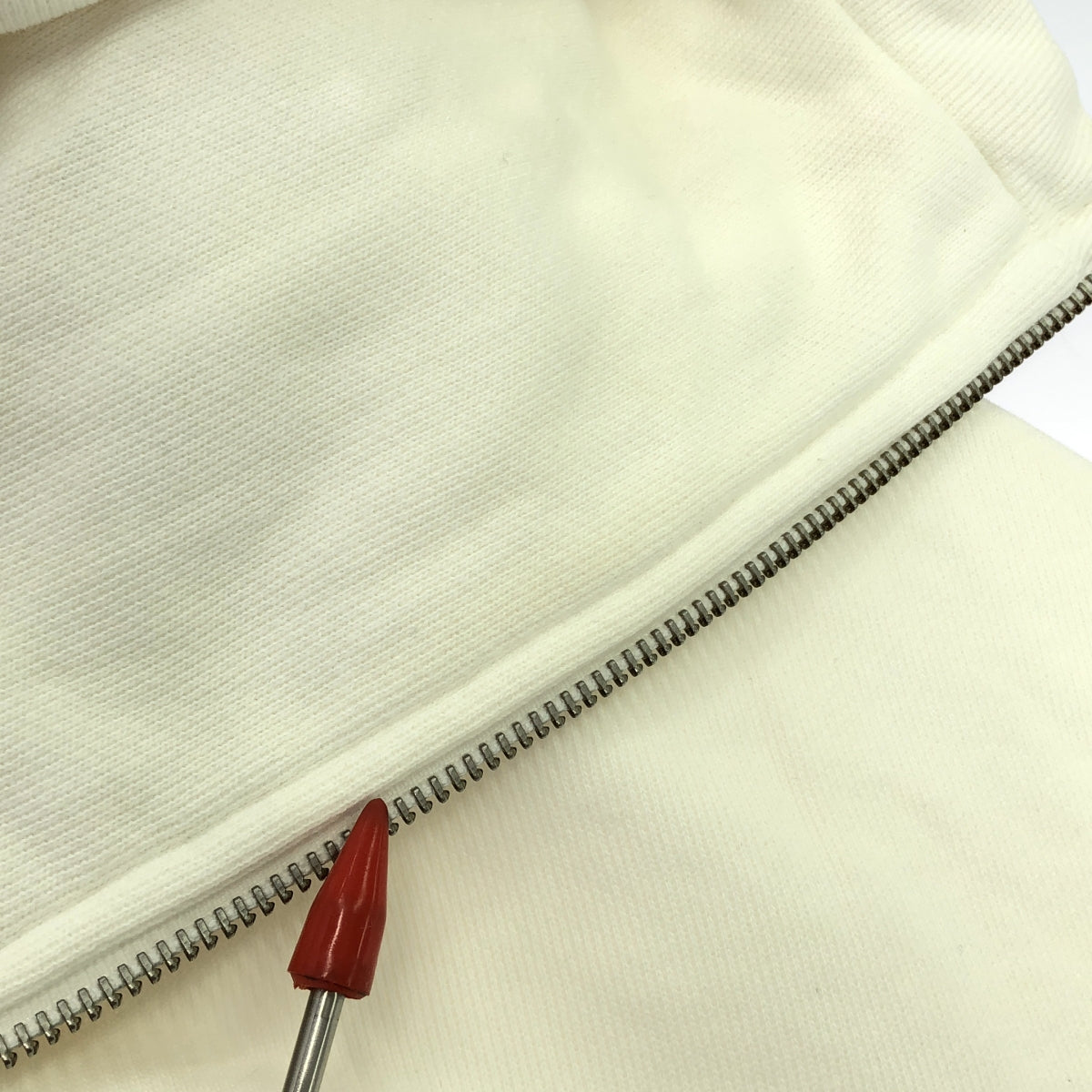 entire studios / エンタイアスタジオ | full zip hoodie / フルジップ オーバー スウェット フーディ | S | ホワイト | メンズ