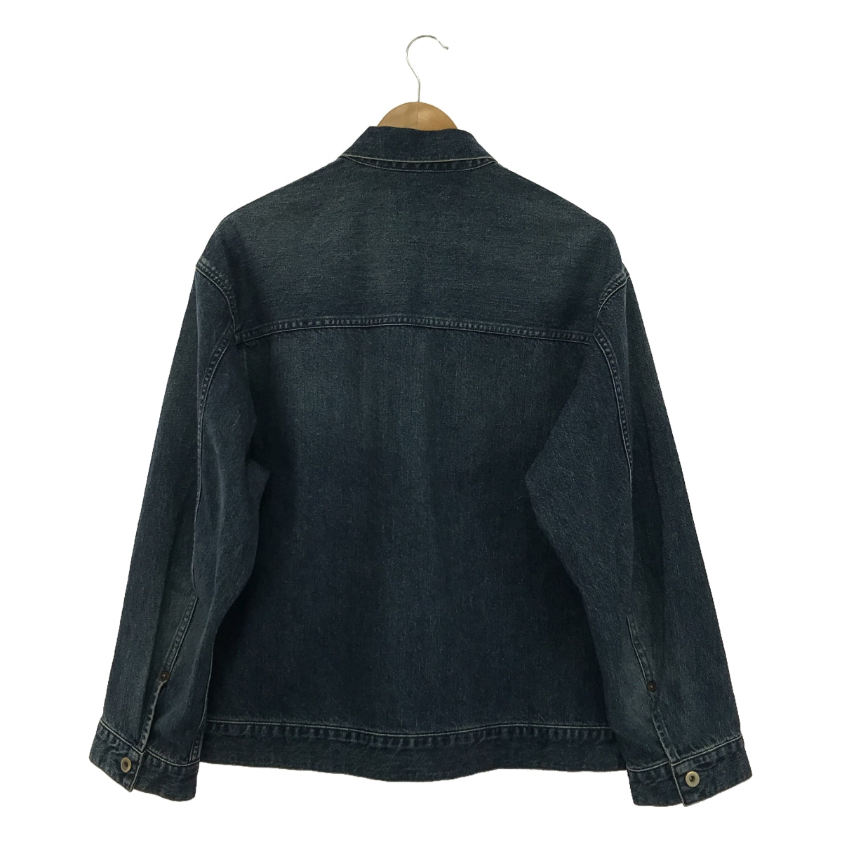 [Good Condition] Framework | 2023SS | made by J | Vintage-processed voluminous sleeve denim jacket | F | Blue | Women's