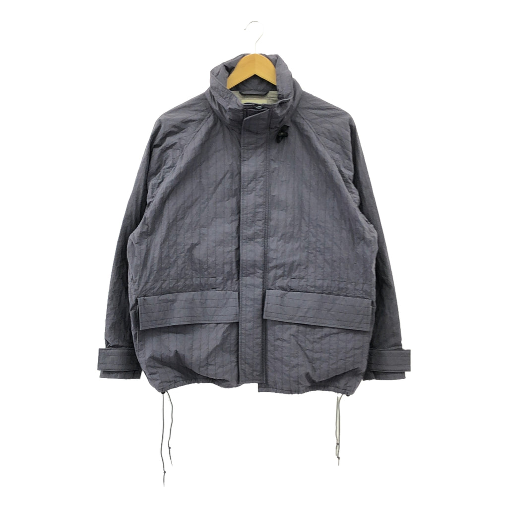 YOKE / ヨーク | Qualited MILITARY Blouson / ドローストリング ミリタリー ジャケット | 1 | ネイビー | メンズ