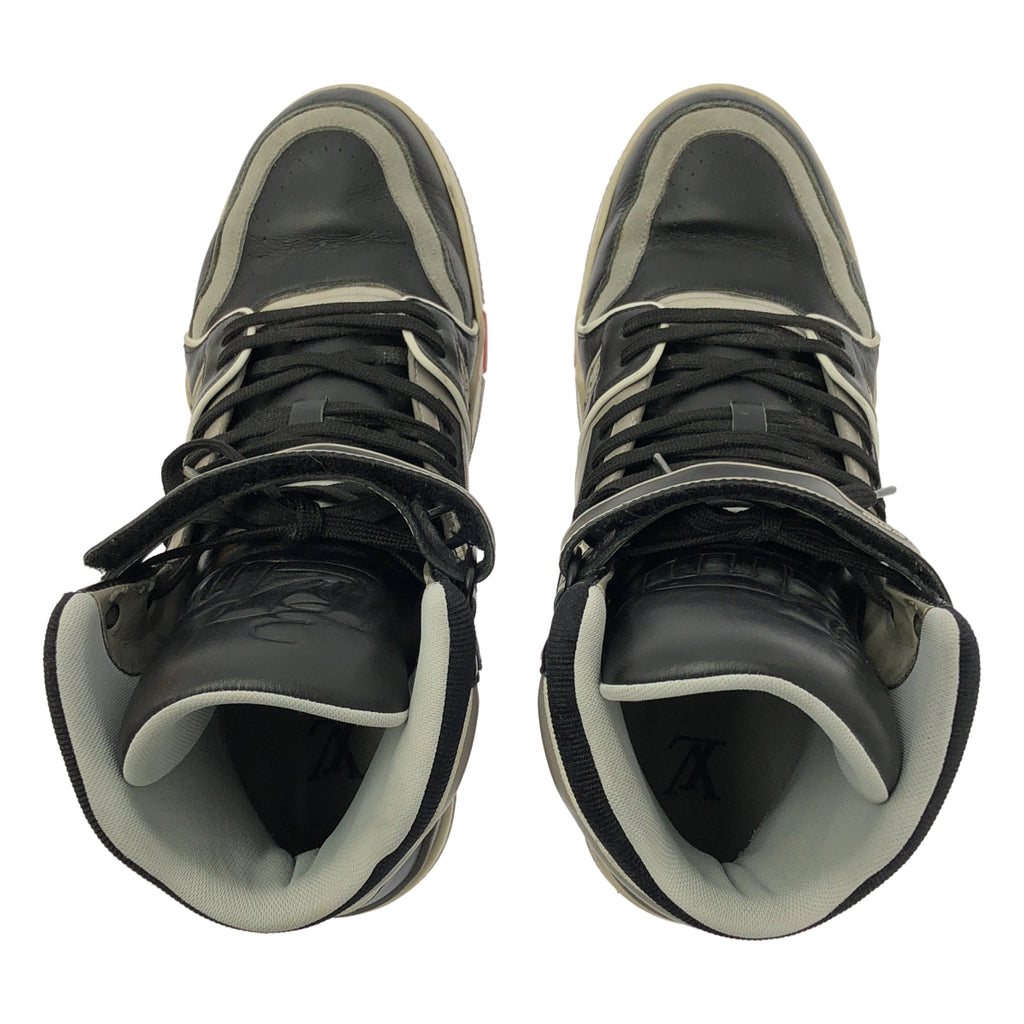 Louis Vuitton / ルイヴィトン | LVトレーナー レザー ハイカットスニーカー | 7 1/2 | メンズ