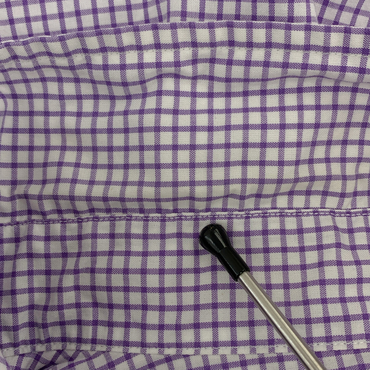 RALPH LAUREN / ラルフローレン | CLASSIC FIT チェック ボタンダウン シャツ | 16 1/2 | パープル/ホワイト | メンズ