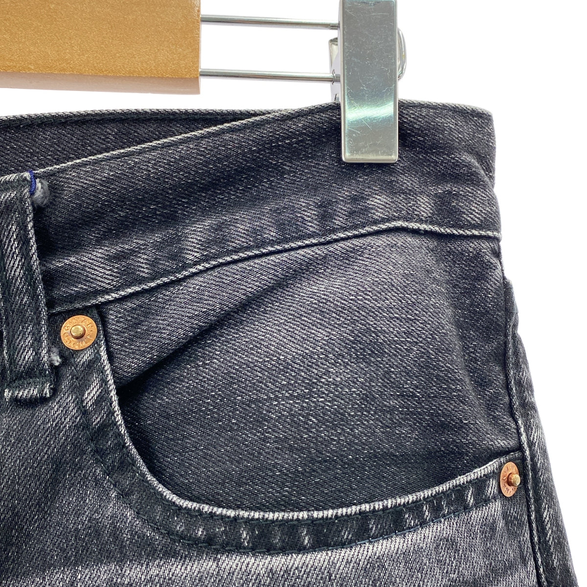 [狀況極佳] JUNYA WATANABE MAN | 2025 春夏 | 拼布牛仔褲 | M碼 | 黑色 | 男款