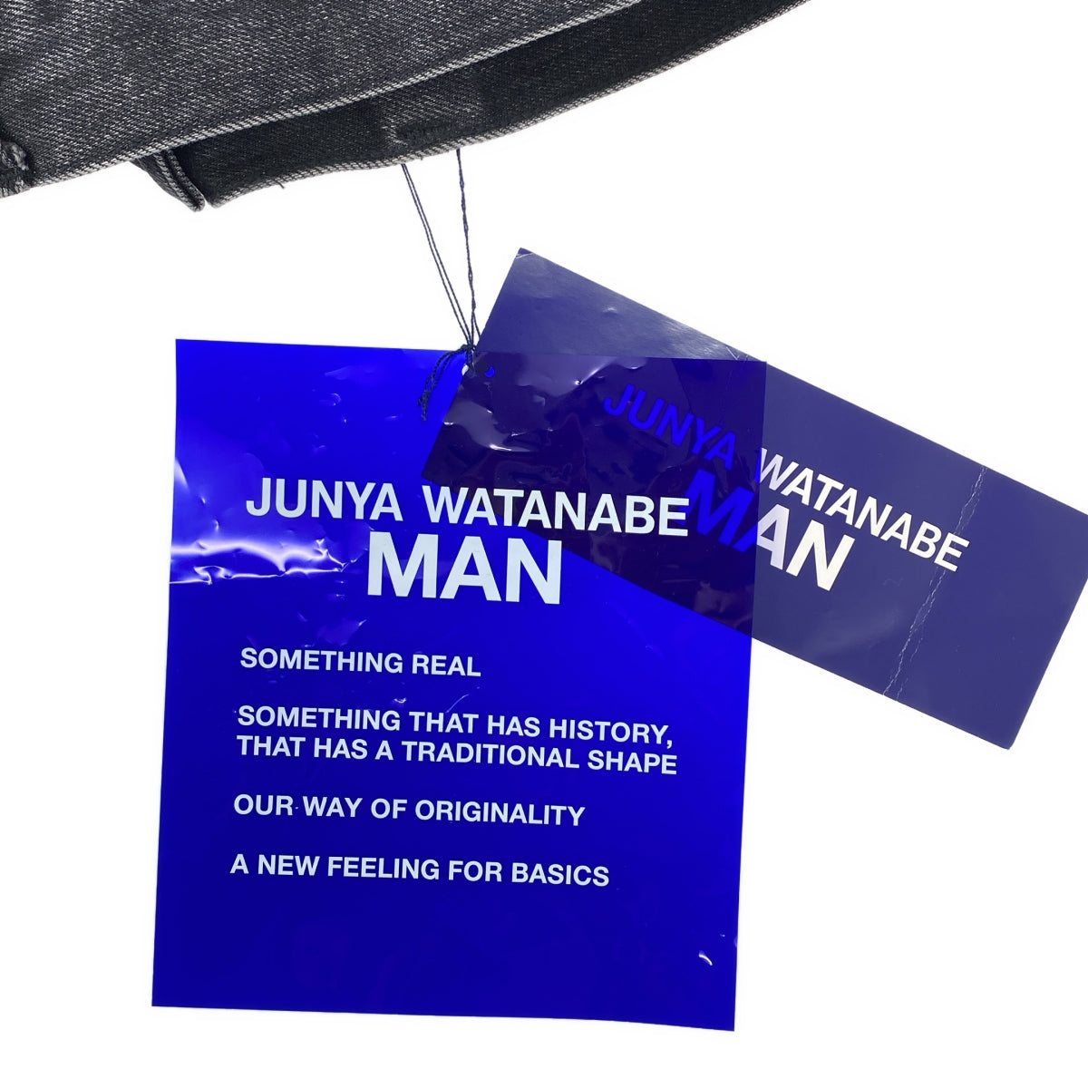 [狀況極佳] JUNYA WATANABE MAN | 2025 春夏 | 拼布牛仔褲 | M碼 | 黑色 | 男款