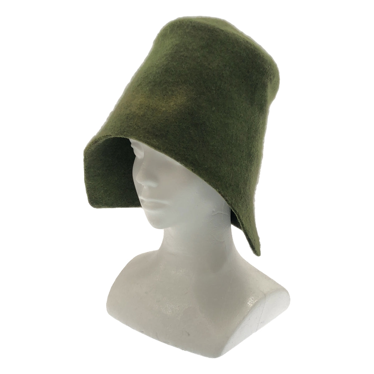【美品】  JOHN ALEXANDER SKELTON / ジョンアレキサンダースケルトン | 2023AW | wool hat / ウールハット | カーキ | メンズ