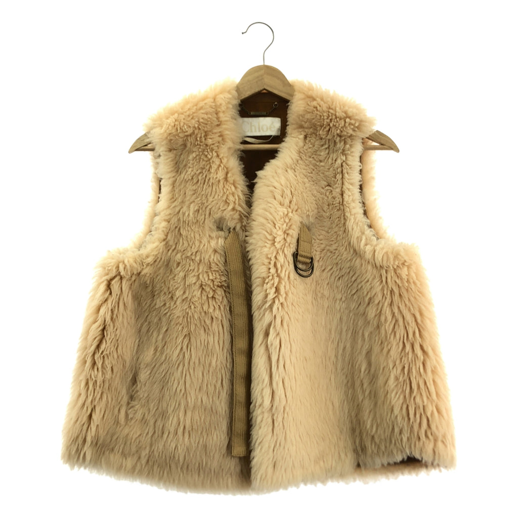 Chloe | 羊毛皮背心 | 36號 |
