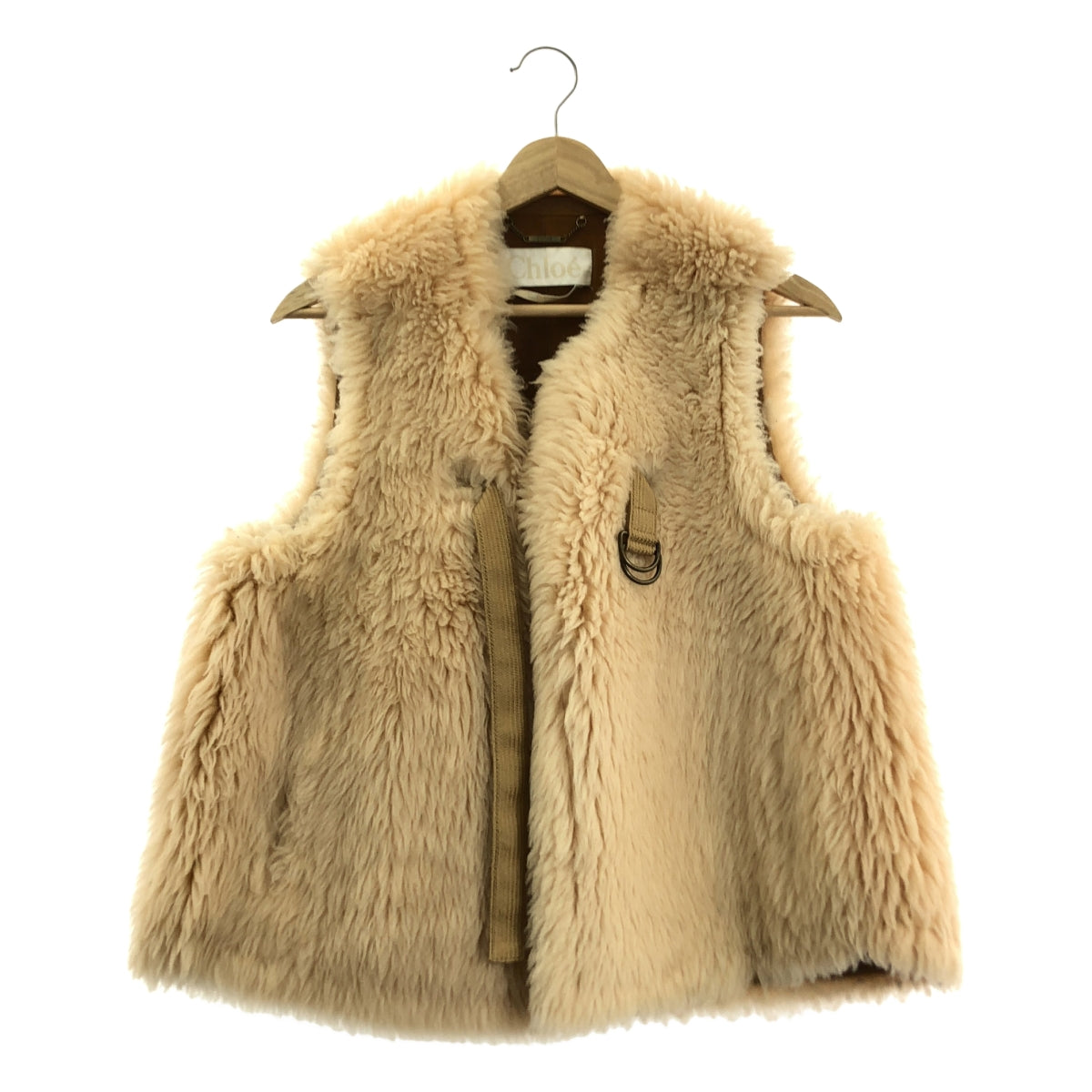 Chloe / クロエ | ファー ムートン ベスト | 36 | レディース