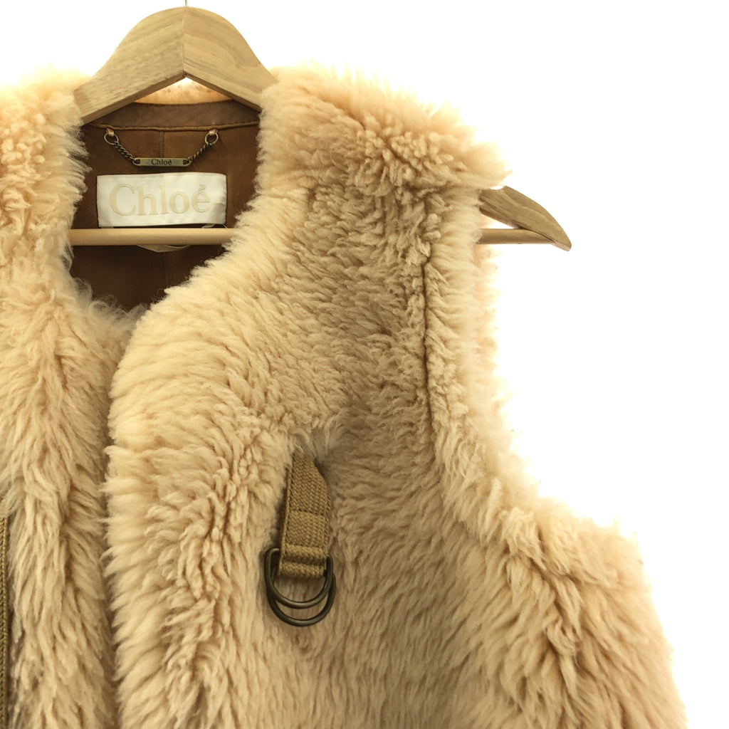 Chloe | 羊毛皮背心 | 36號 |