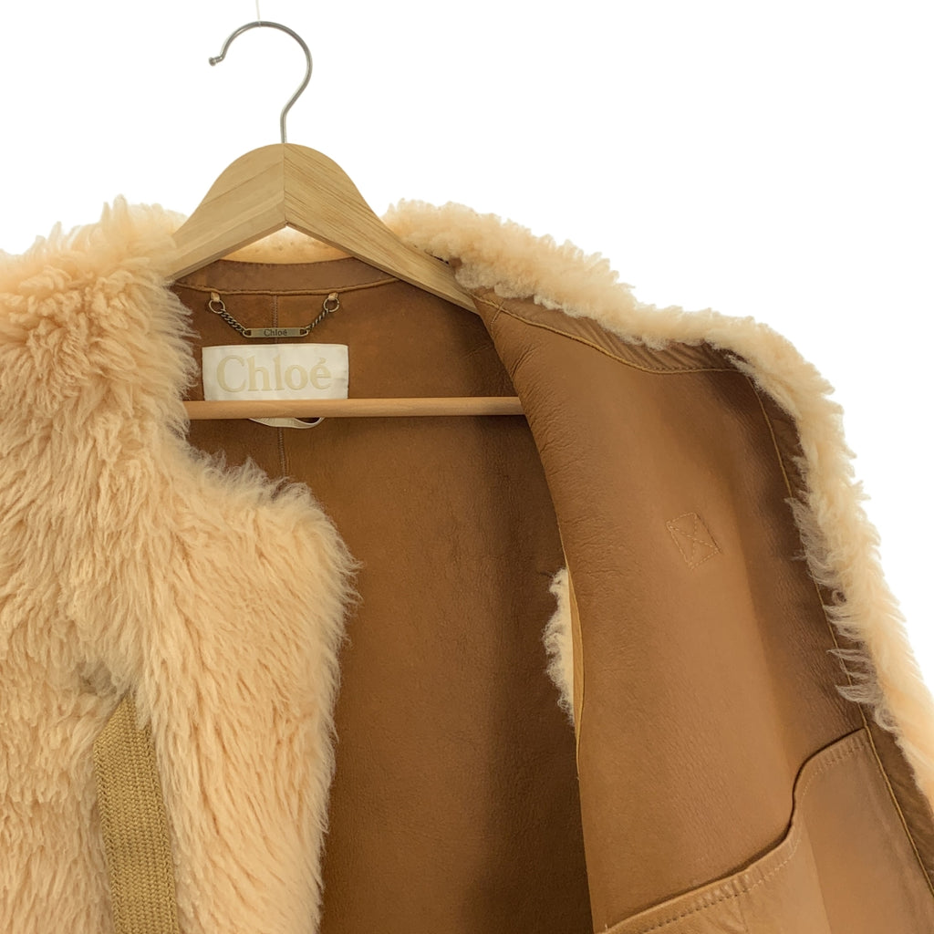 Chloe | 羊毛皮背心 | 36號 |
