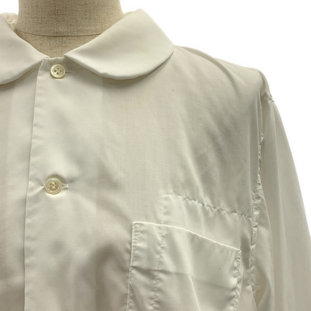 COMME des GARCONS COMME des GARCONS / コムコム | 2022SS | 変形 丸襟 オーバーシルエット シャツ ブラウス | M | レディース
