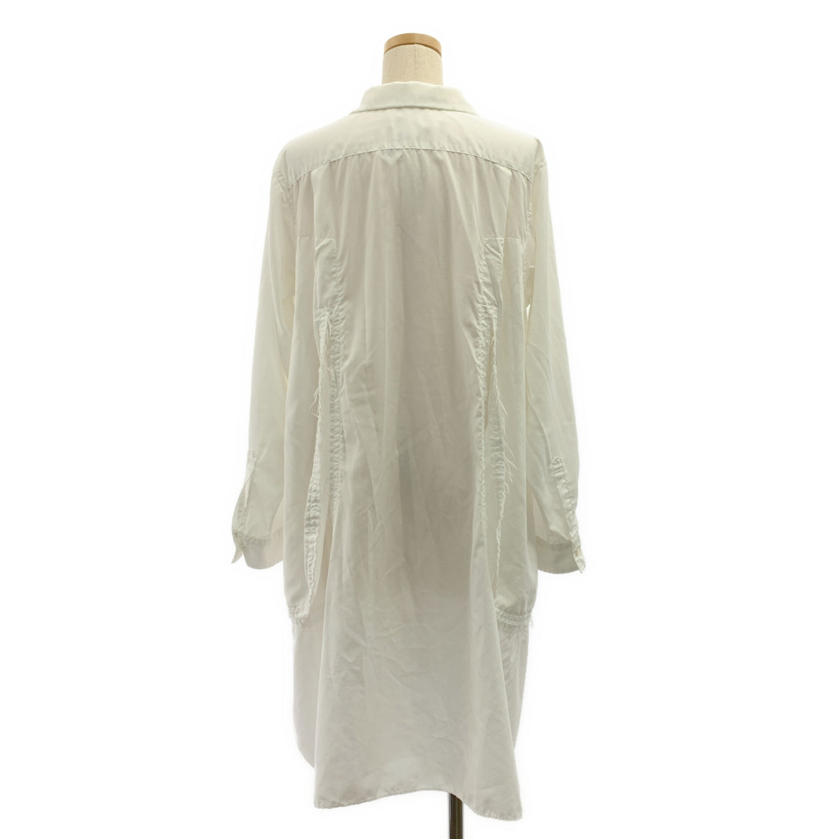 COMME des GARCONS COMME des GARCONS / コムコム | 2022SS | 変形 丸襟 オーバーシルエット シャツ ブラウス | M | レディース