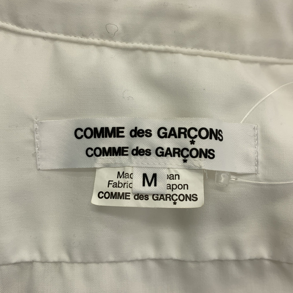 COMME des GARCONS COMME des GARCONS / コムコム | 2022SS | 変形 丸襟 オーバーシルエット シャツ ブラウス | M | レディース