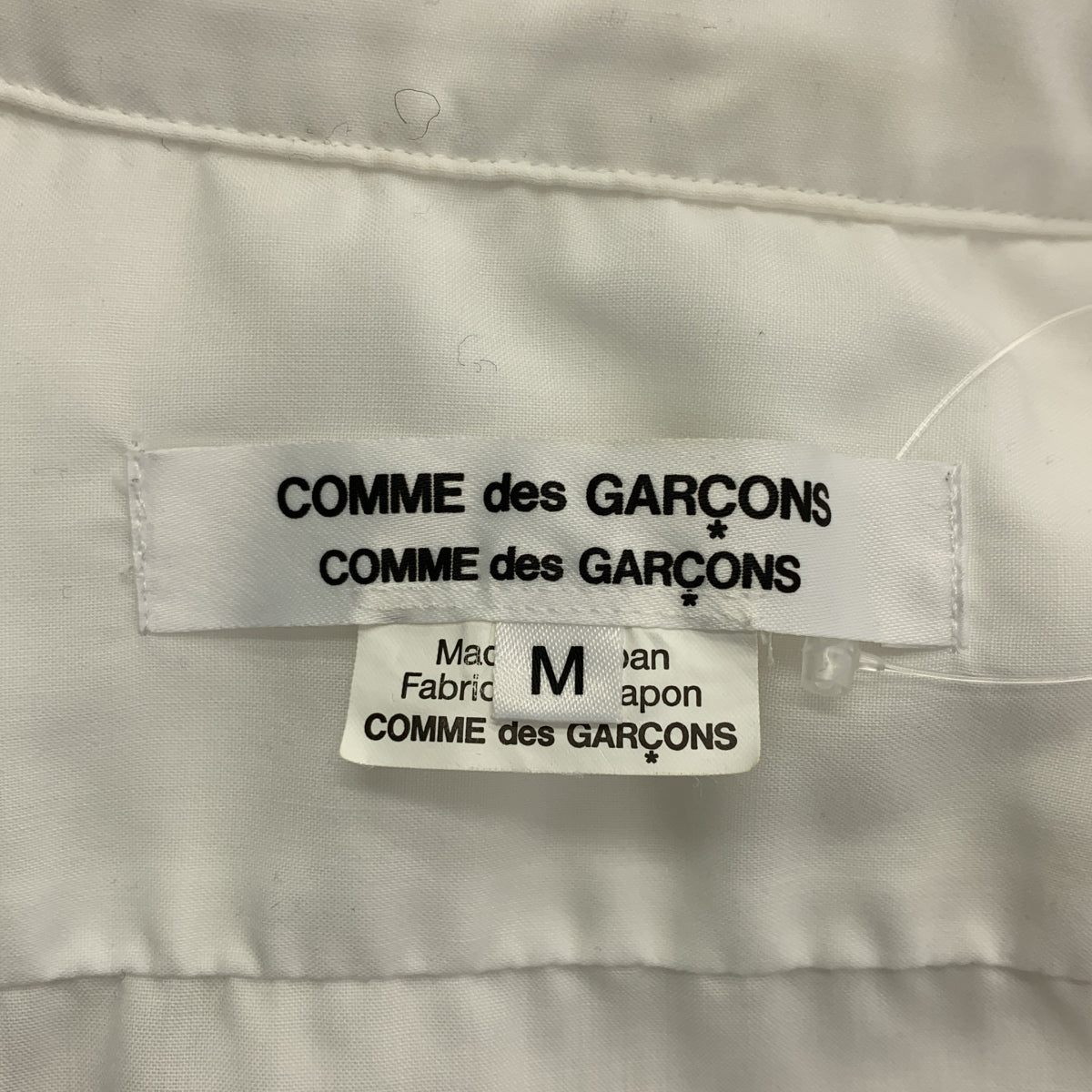 COMME des GARCONS COMME des GARCONS / コムコム | 2022SS | 変形 丸襟 オーバーシルエット シャツ ブラウス | M | レディース