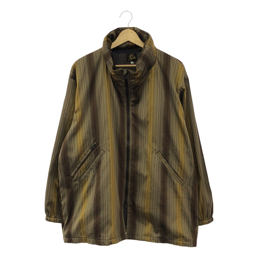 [Good Condition] Needles | Hooded Sur Coat | Jacquard Hooded Coat | Fully Lined | S | Yellow/Brown | Men's