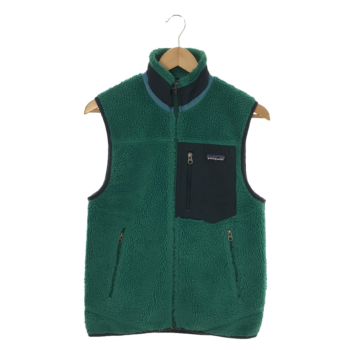 Patagonia | Classic Retro-X Boa Fleece Vest | XS | Green | Men's