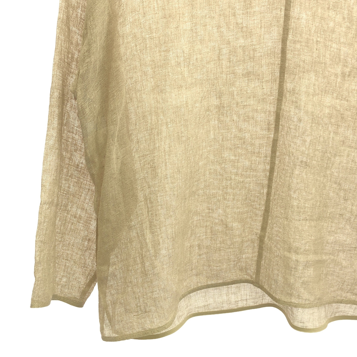 Spick and Span | Mesh linen loose pullover |