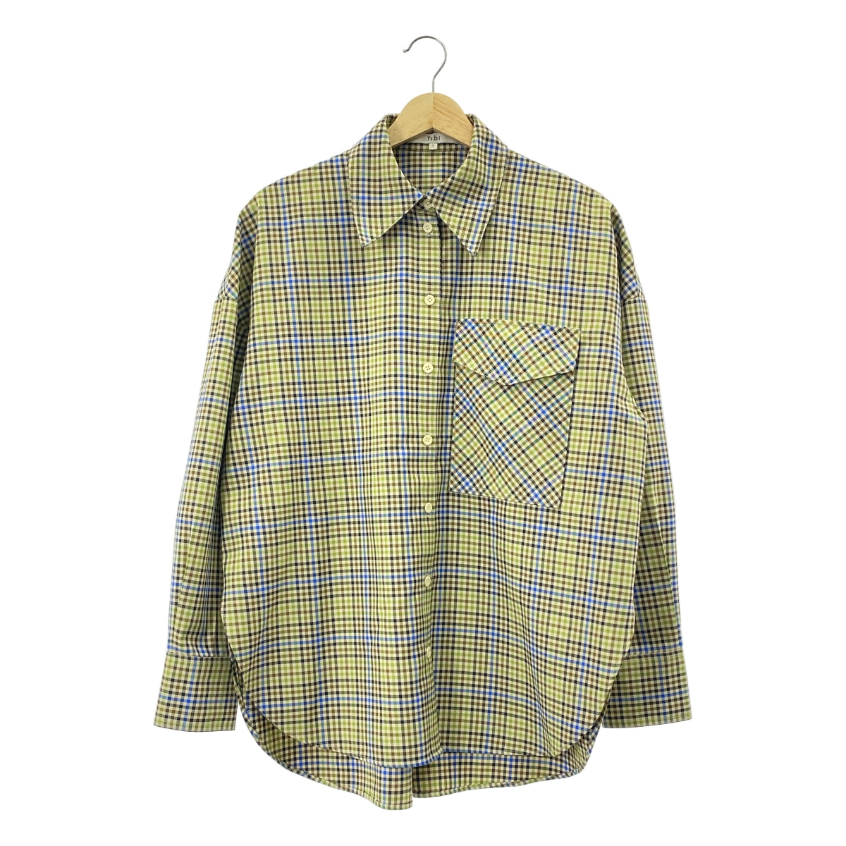 Tibi | 格紋超大襯衫 | S碼 | 女款