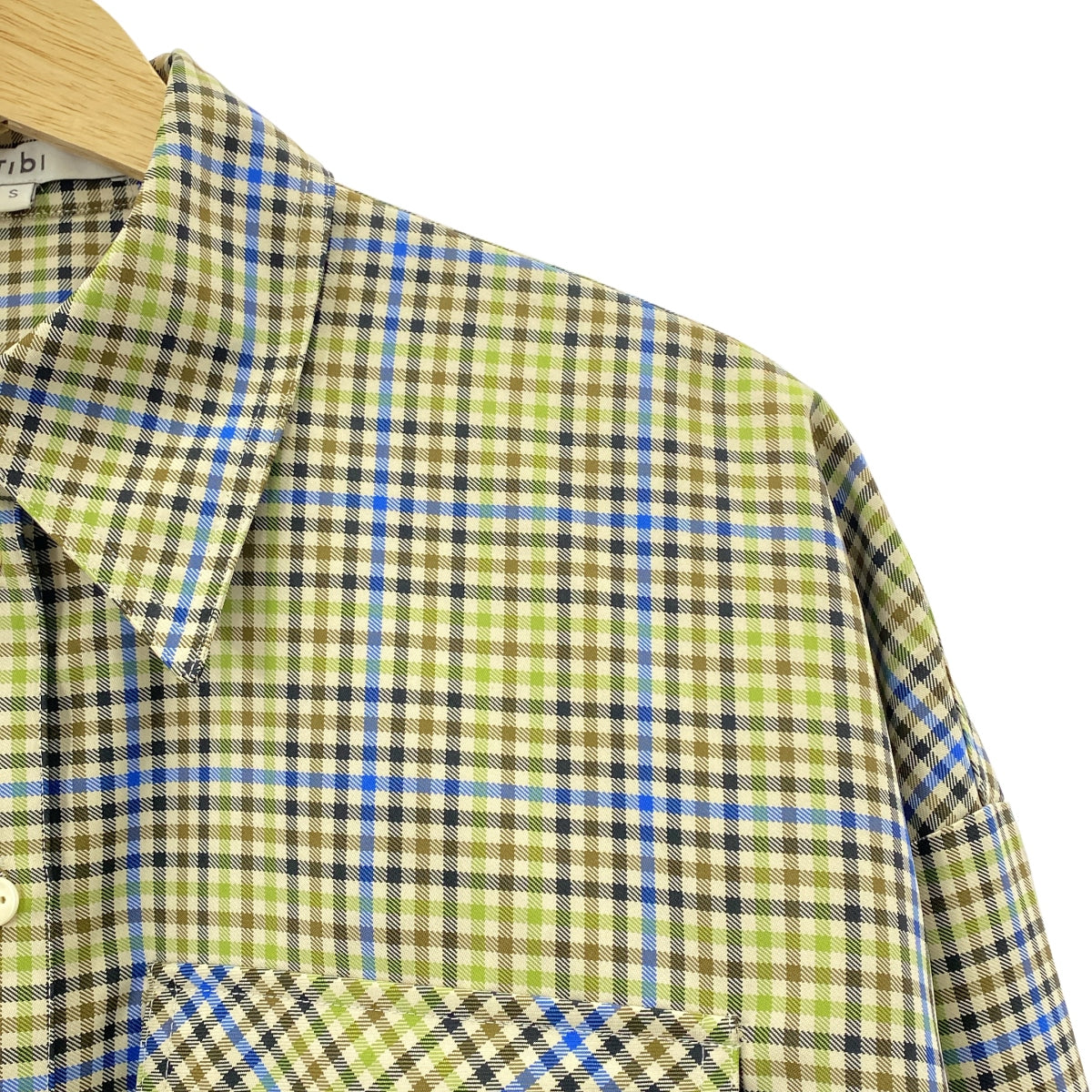 Tibi | 格紋超大襯衫 | S碼 | 女款