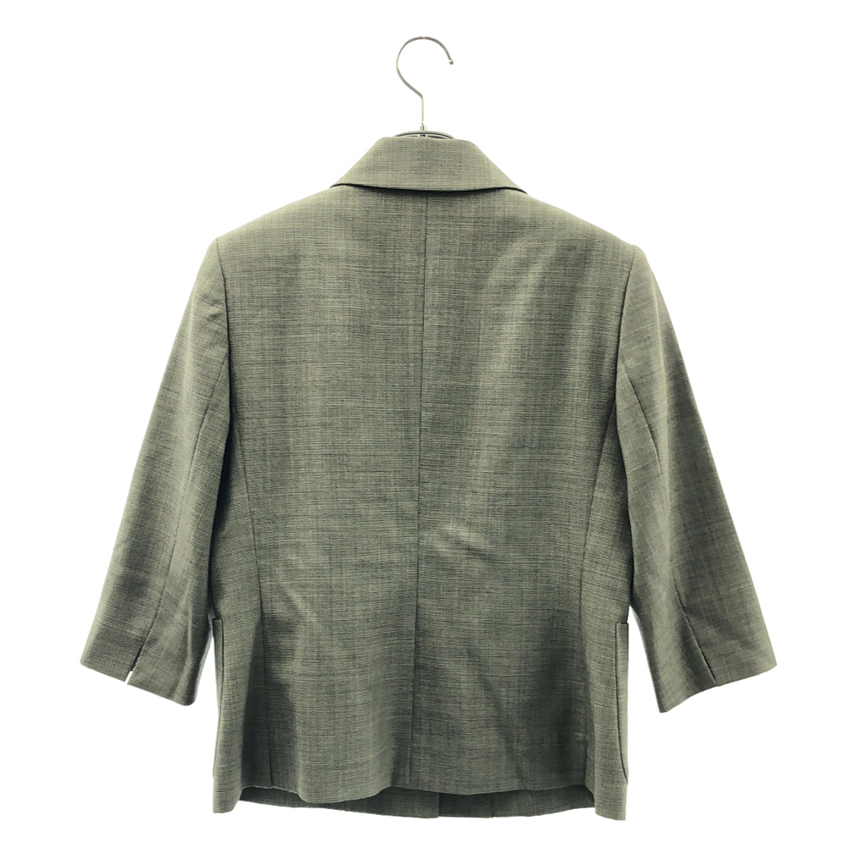 MARGARET HOWELL / マーガレットハウエル | セットアップ ウール 千鳥格子柄 ジャケット スカート | 2 | レディース