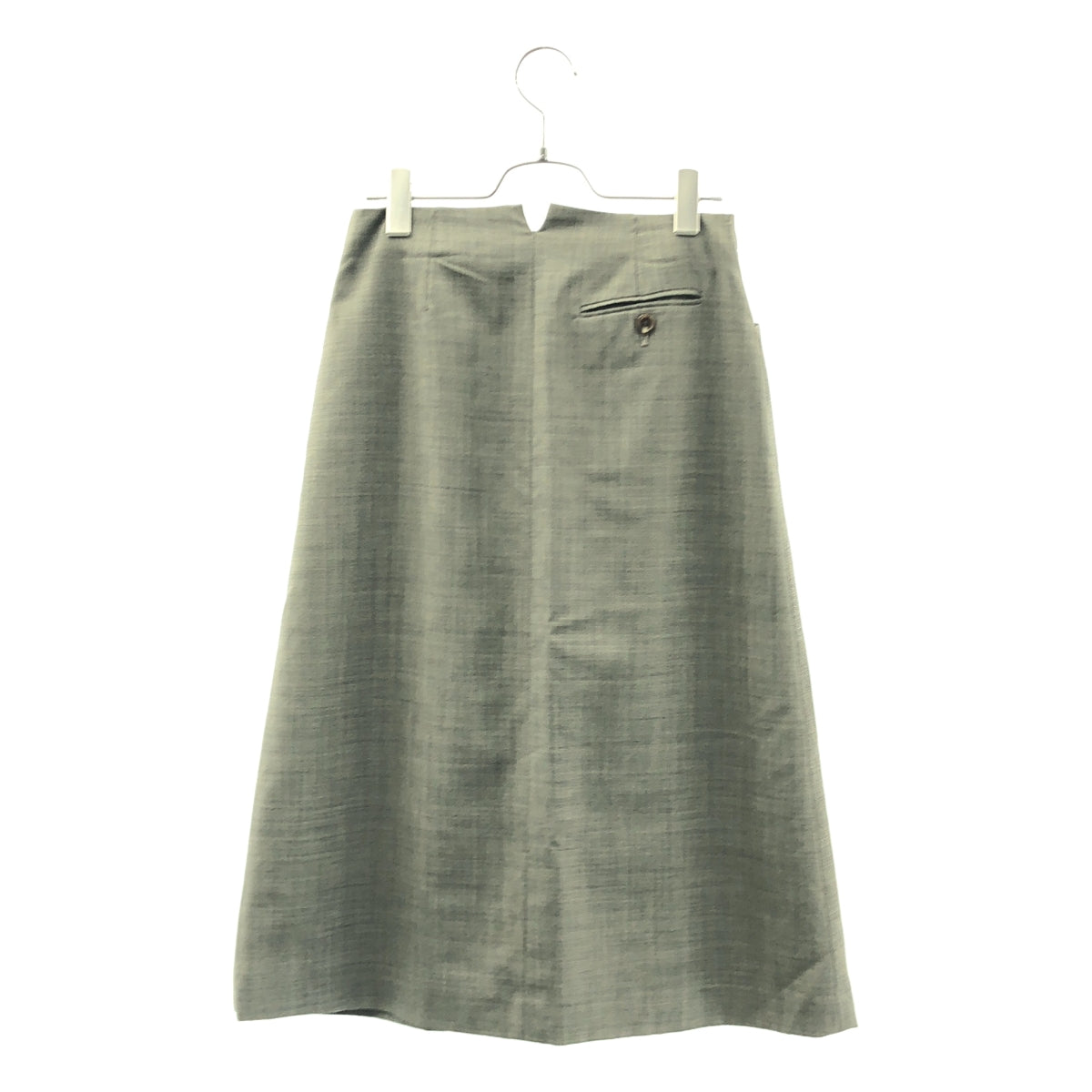 MARGARET HOWELL / マーガレットハウエル | セットアップ ウール 千鳥格子柄 ジャケット スカート | 2 | レディース