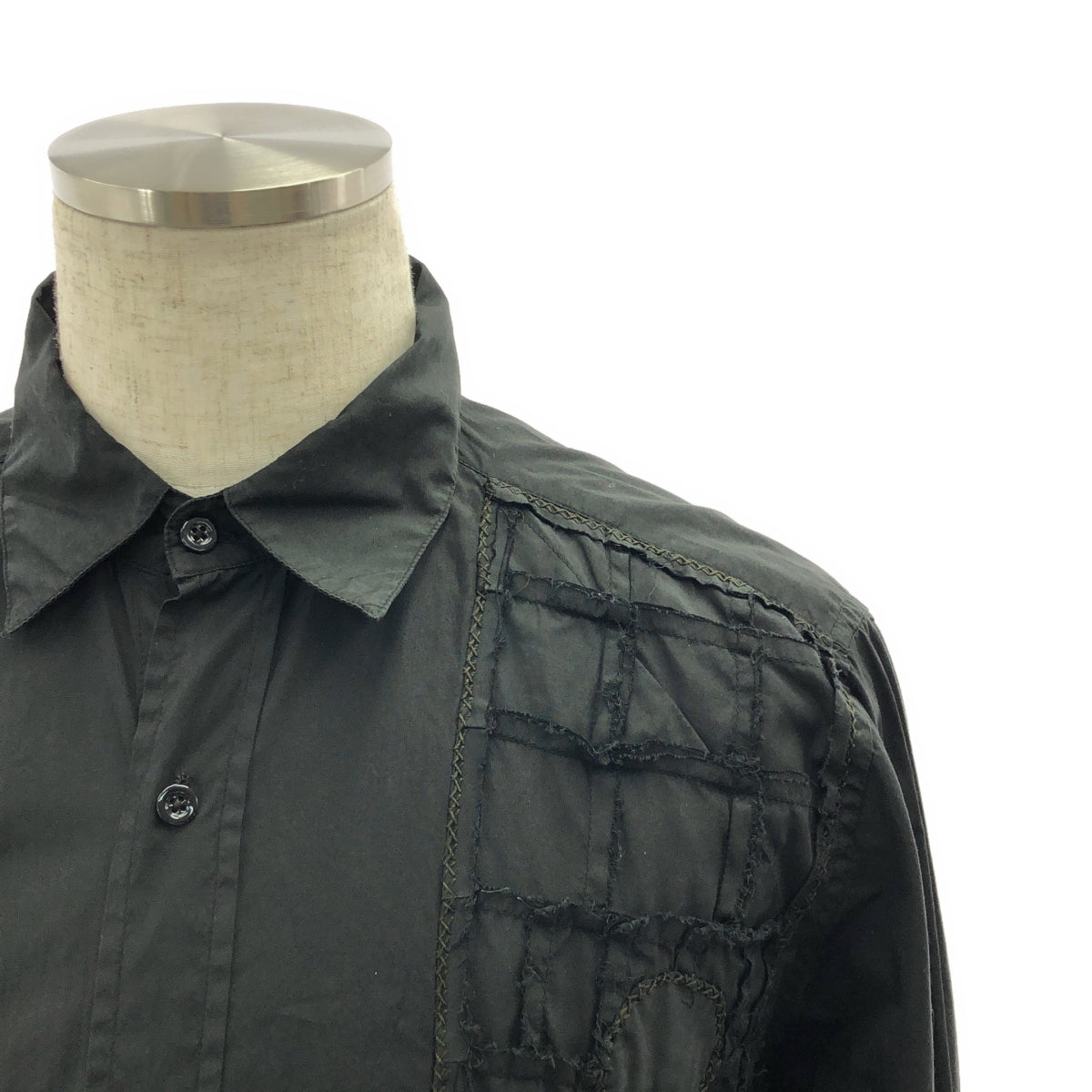 GEOFFREY B.SMALL / 제프리 B스몰 | limited edition / SES03N Special / patchwork shirt / 패치워크 셔츠 | M | 맨즈