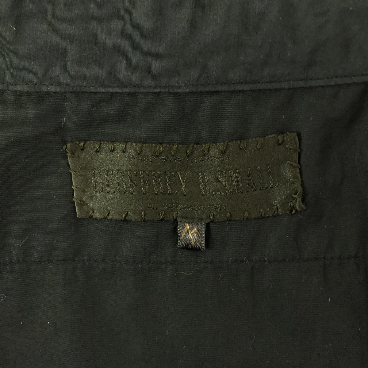 GEOFFREY B. SMALL | 限量版 / SES03N 特製 / 拼布襯衫 | M 碼 | 男款