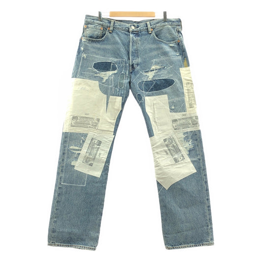 Levi's | 2025SS | 501 LEVI'S ORIGINAL EMP Distressed Patchwork Denim Pants | W38 L32 | Men's