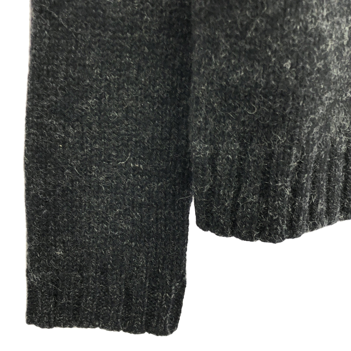 JUNYA WATANABE COMME des GARCONS / Junya Watanabe | Wool driver's knit | Charcoal gray | Women's