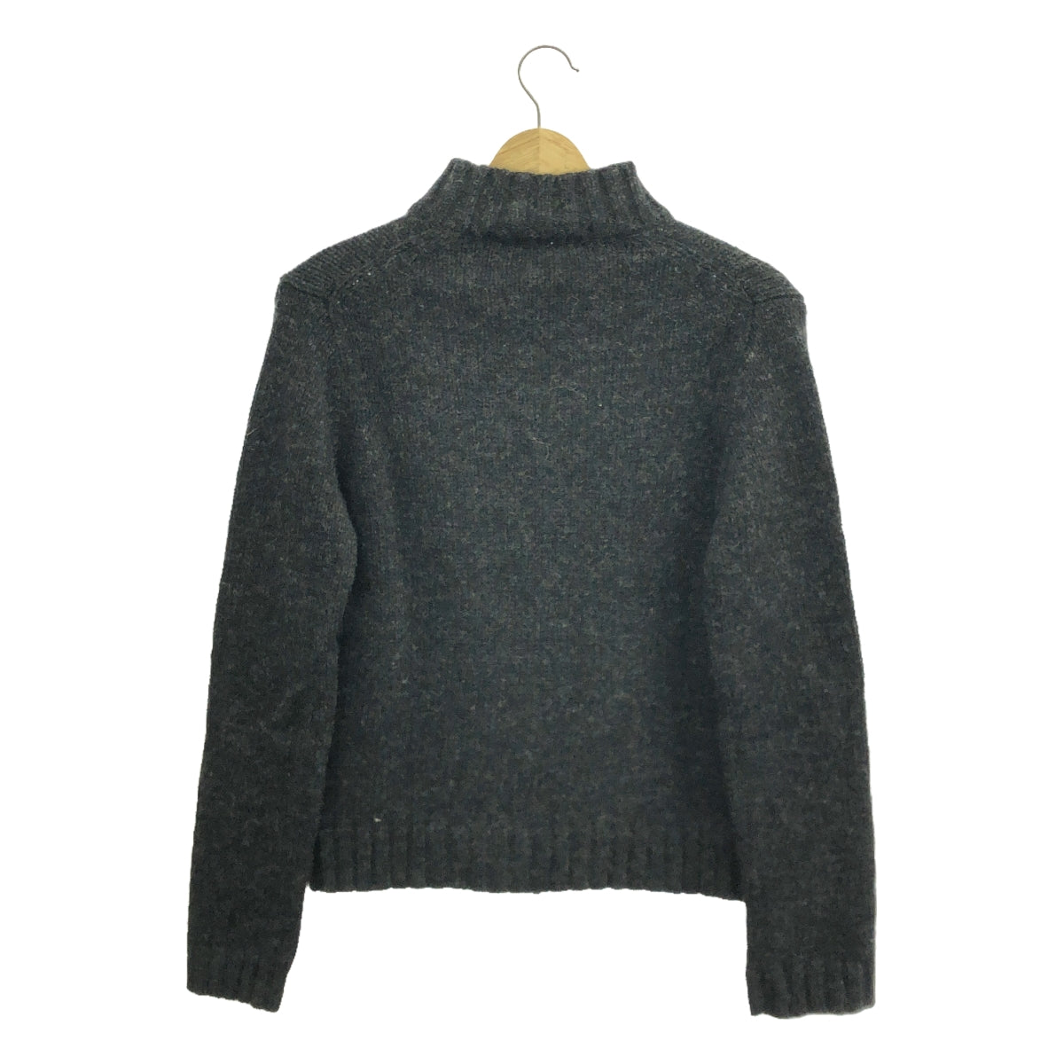 JUNYA WATANABE COMME des GARCONS / Junya Watanabe | Wool driver's knit | Charcoal gray | Women's