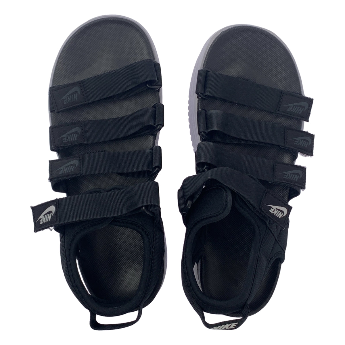 【美品】  NIKE / ナイキ | ICON CLASSIC / DH0223-001アイコン クラシック スニーカー サンダル | 24 | ブラック/ホワイト | レディース