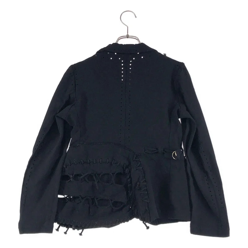 【定価253,000円】コムデギャルソン　テーラードジャケット　サイズL COMME des GARCONS / コムデギャルソン | 2005SS | ポリエステル縮絨