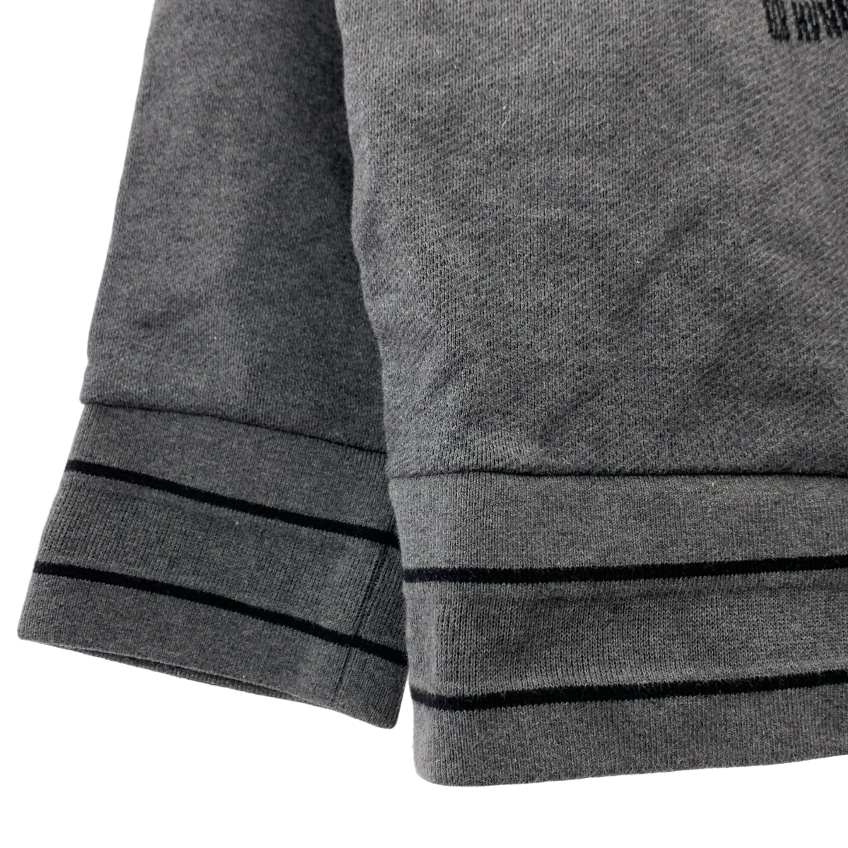 Christian Dior / クリスチャンディオール | アムールグラフィティ ハート刺しゅう クルーネック プルオーバースウェット | 42 |