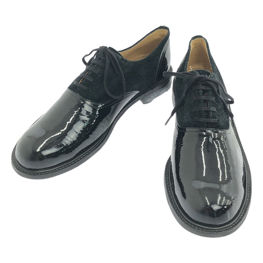 COMME des GARCONS HOMME / コムデギャルソンオム | 90s 田中オム スエード切替 エナメル サドルシューズ | 26 | メンズ