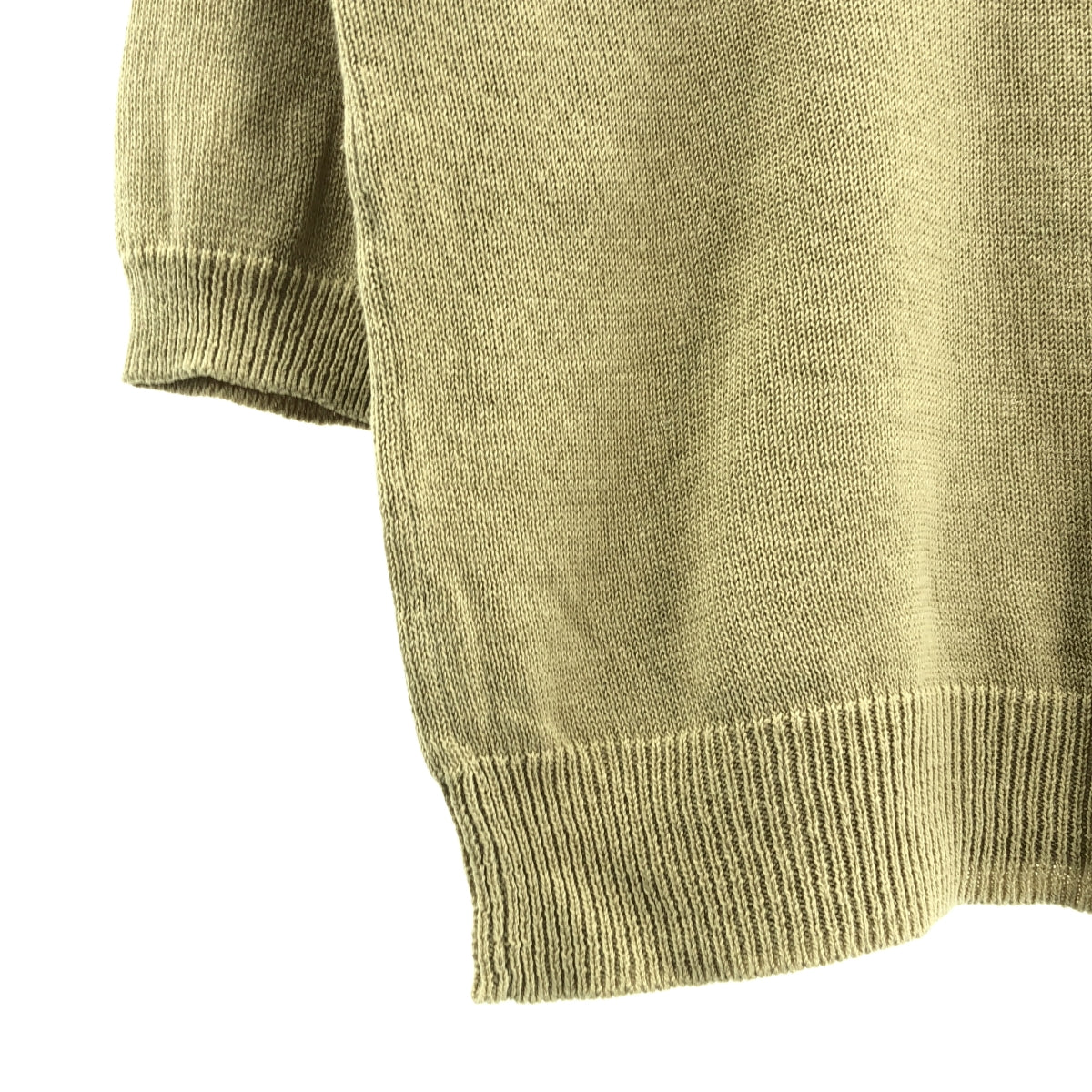 L'Appartement / 아파르트몬 | 2022SS | Short sleeve summer knit 린넨 코튼 반팔 니트 | F | 여성