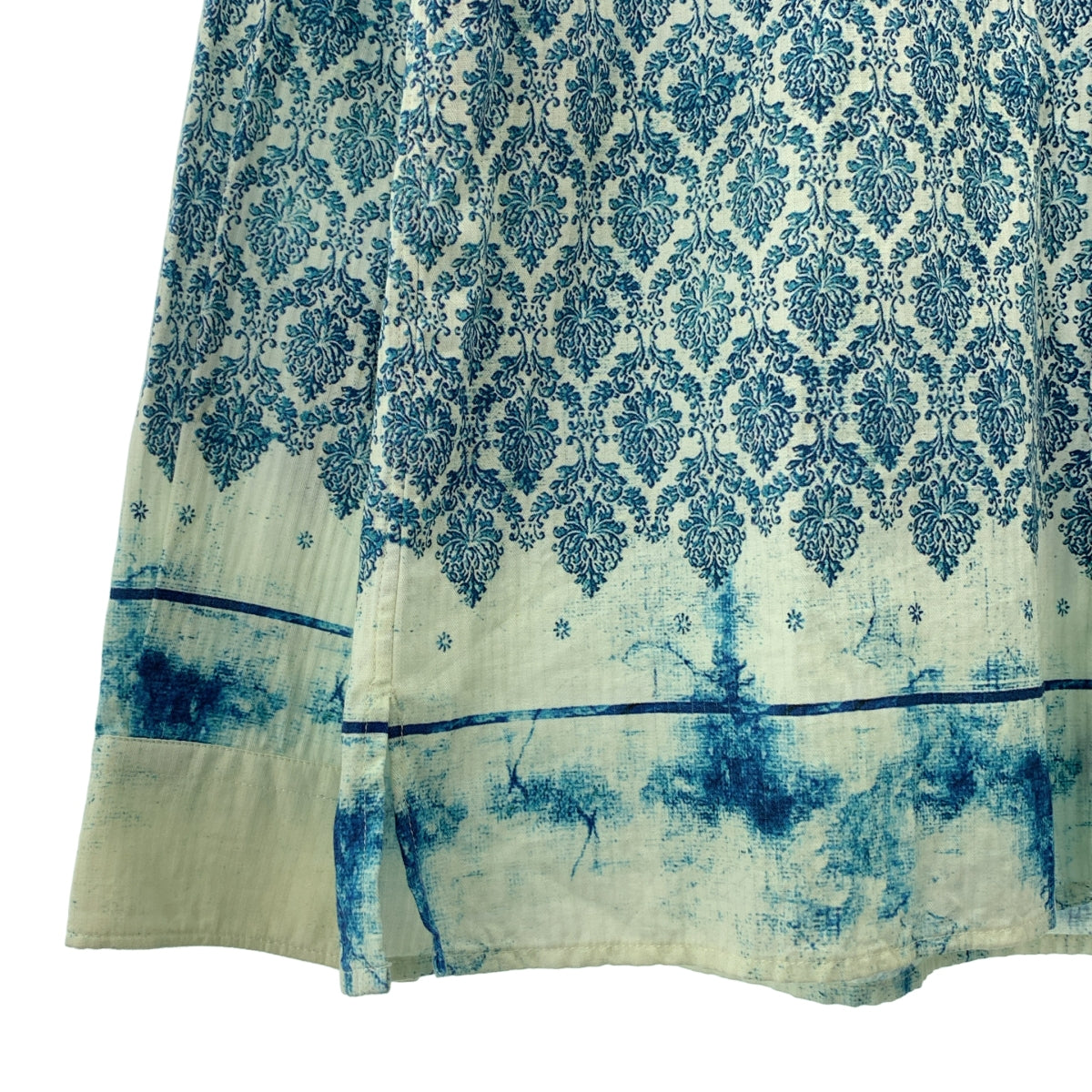 ANN DEMEULEMEESTER / アンドゥムルメステール | コットン プリント 総柄 シャツ | XS | メンズ