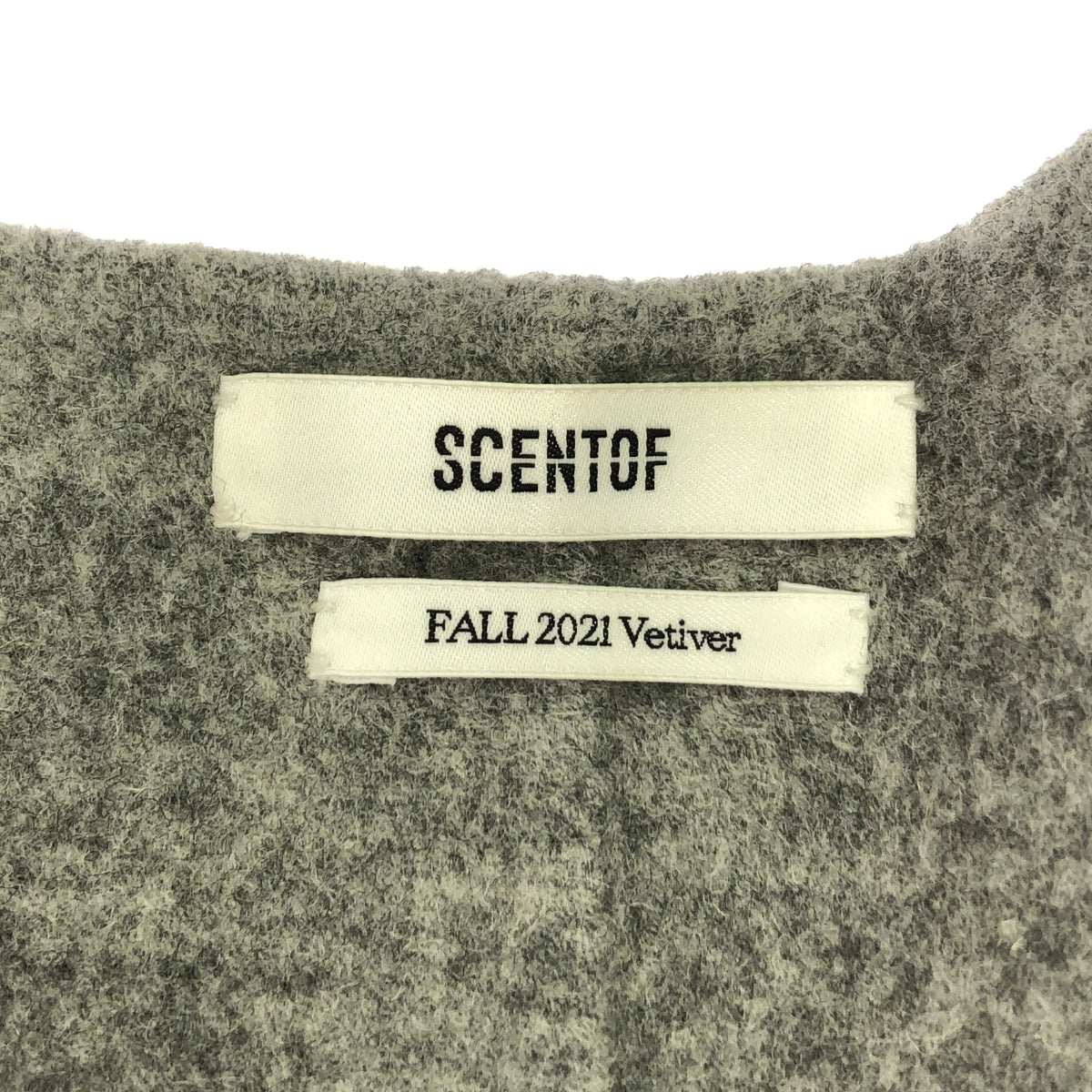 AP STUDIO | SCENTOF Wool Cashmere Basic Coat | Light Gray | Women's