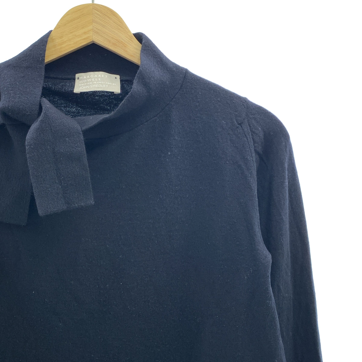 MARGARET HOWELL / マーガレットハウエル | × JOHN SMEDLEY FINE MERINO WOOL KNIT メリノ ニット | 2 | レディース