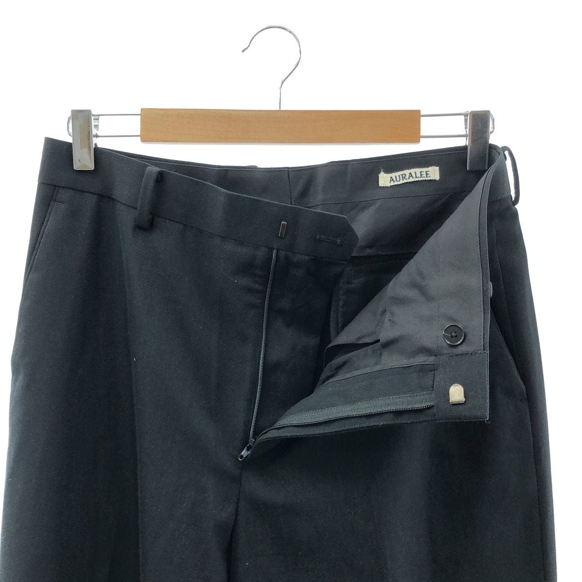 AURALEE / 오라리 | 2024SS | LIGHT WOOL MAX GABARDINE SLACKS 라이트 울 맥스 개버딘 슬랙스 팬츠 | 4 | 남성