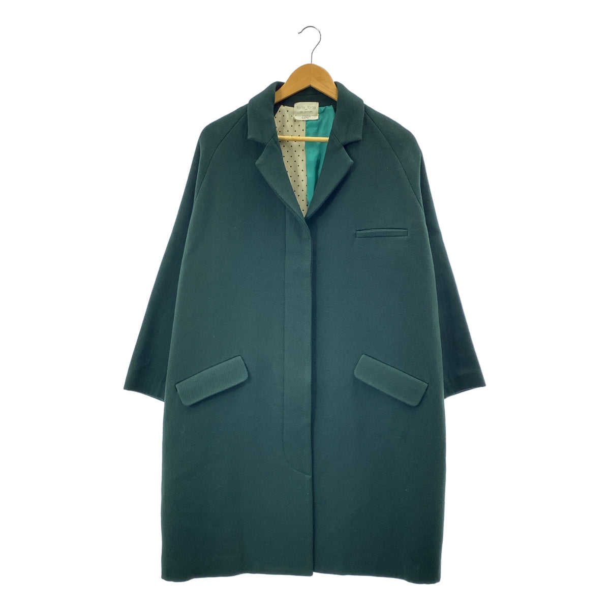 forte forte | 羊毛切斯特菲爾德大衣 | 0 | 女款