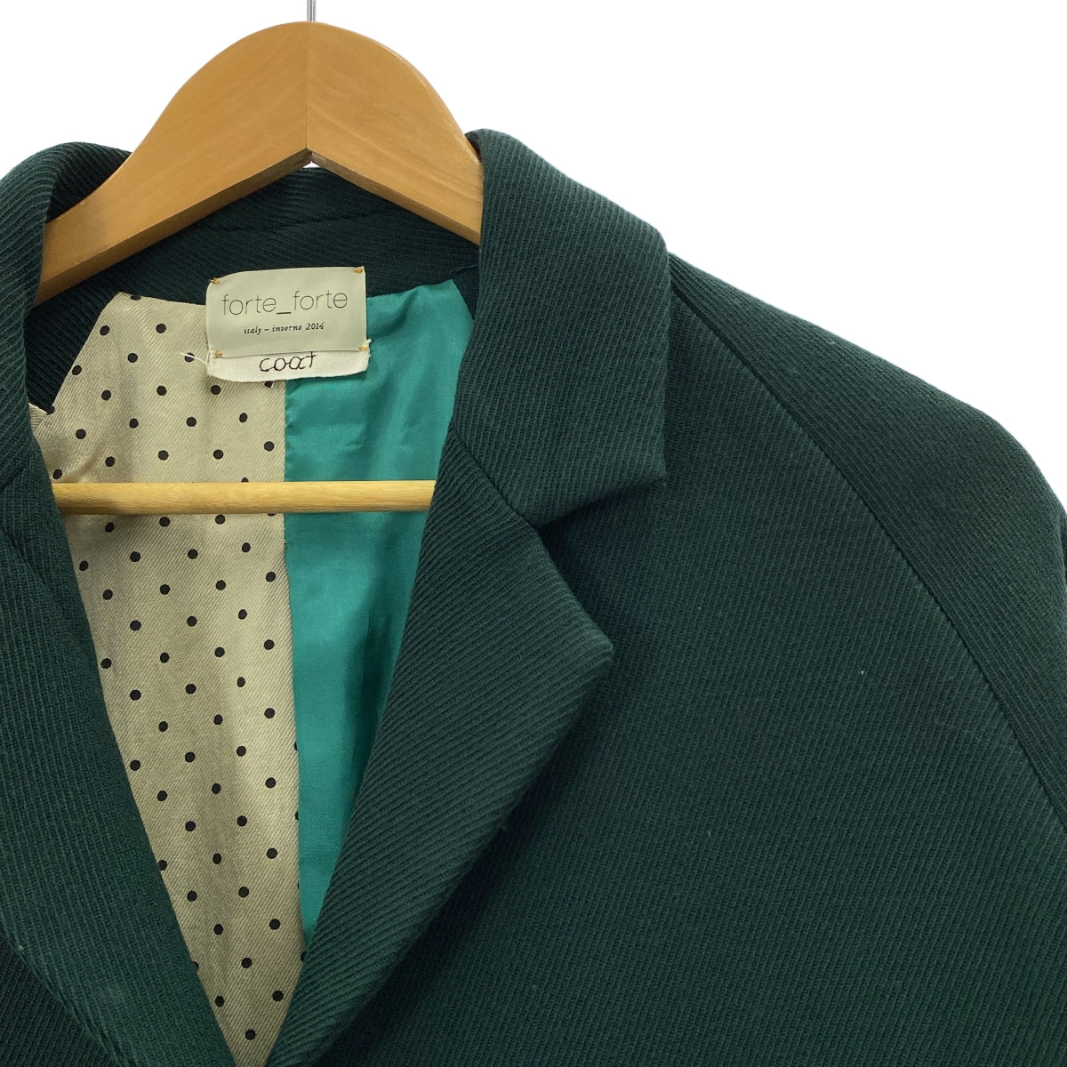 forte forte | 羊毛切斯特菲爾德大衣 | 0 | 女款