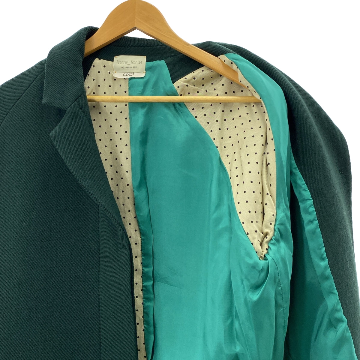 forte forte | 羊毛切斯特菲爾德大衣 | 0 | 女款