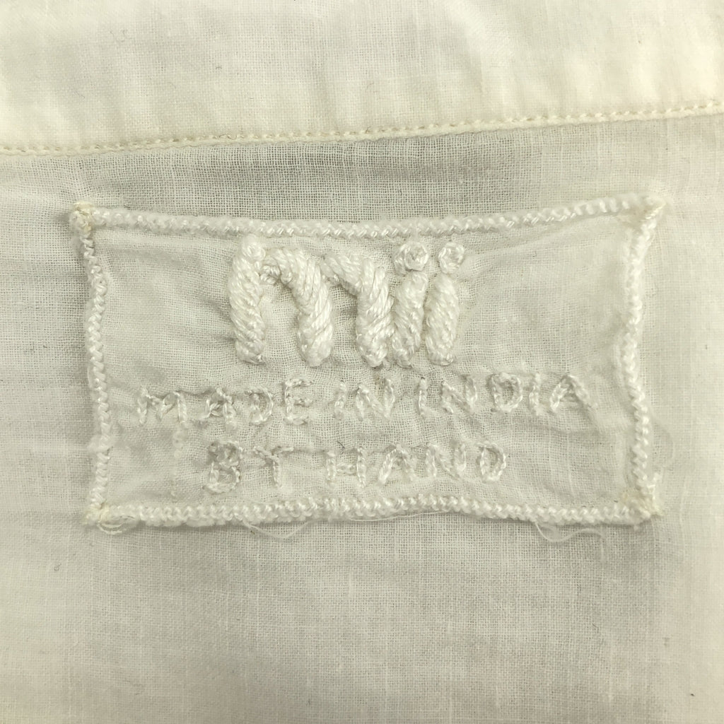 mii / me | 그래픽 인쇄 자수 스키퍼 풀오버 ​​반팔 셔츠 | M |