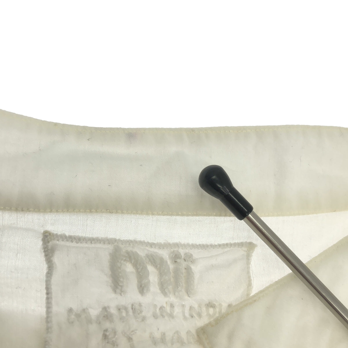 mii / me | 그래픽 인쇄 자수 스키퍼 풀오버 ​​반팔 셔츠 | M |